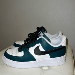 Nike Air Force (Dark Green/Black/White)